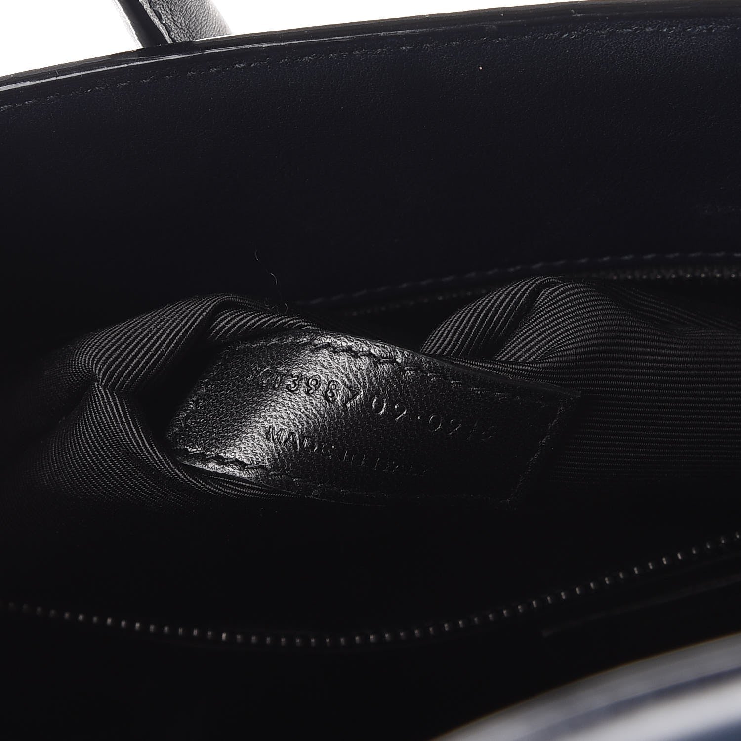 Saint Laurent Smooth Calfskin Small Double Face Sac De Jour Marine Black 7 of 7