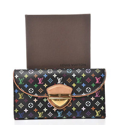Louis Vuitton Monogram Multicolor Eugenie Wallet Black Grenade 13 of 13
