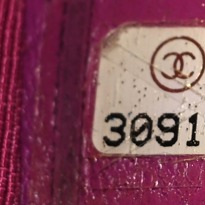 Chanel Lambskin Quilted Medium Chanel 19 Flap Purple 7 of 11