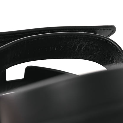 Hermes Calfskin Womens Chypre Sandals 36 Black 9 of 9