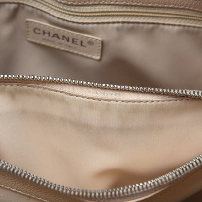 Chanel Caviar Quilted Grand Shopping Tote GST Beige Clair 26 of 27