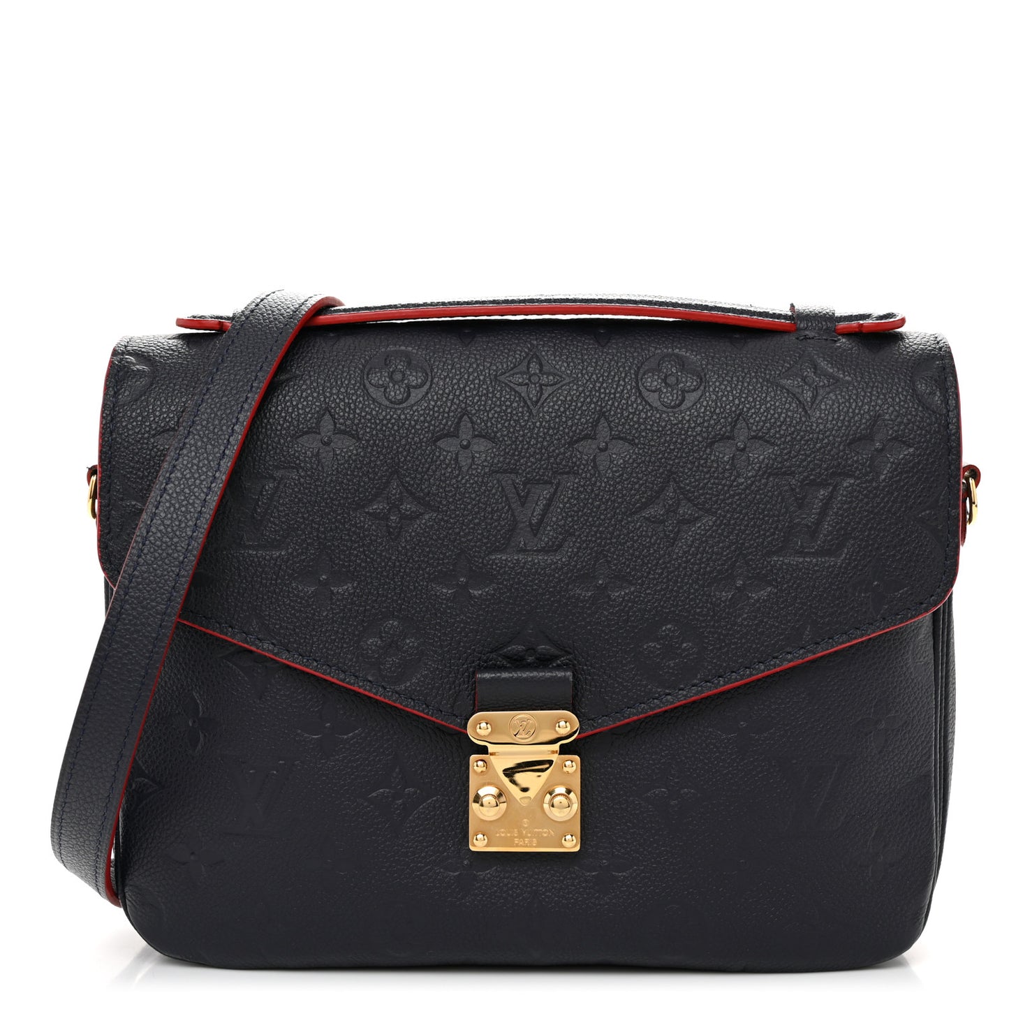 Empreinte Pochette Metis Marine Rouge
