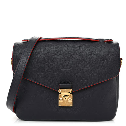 Louis Vuitton Empreinte Pochette Metis Marine Rouge 1 of 11