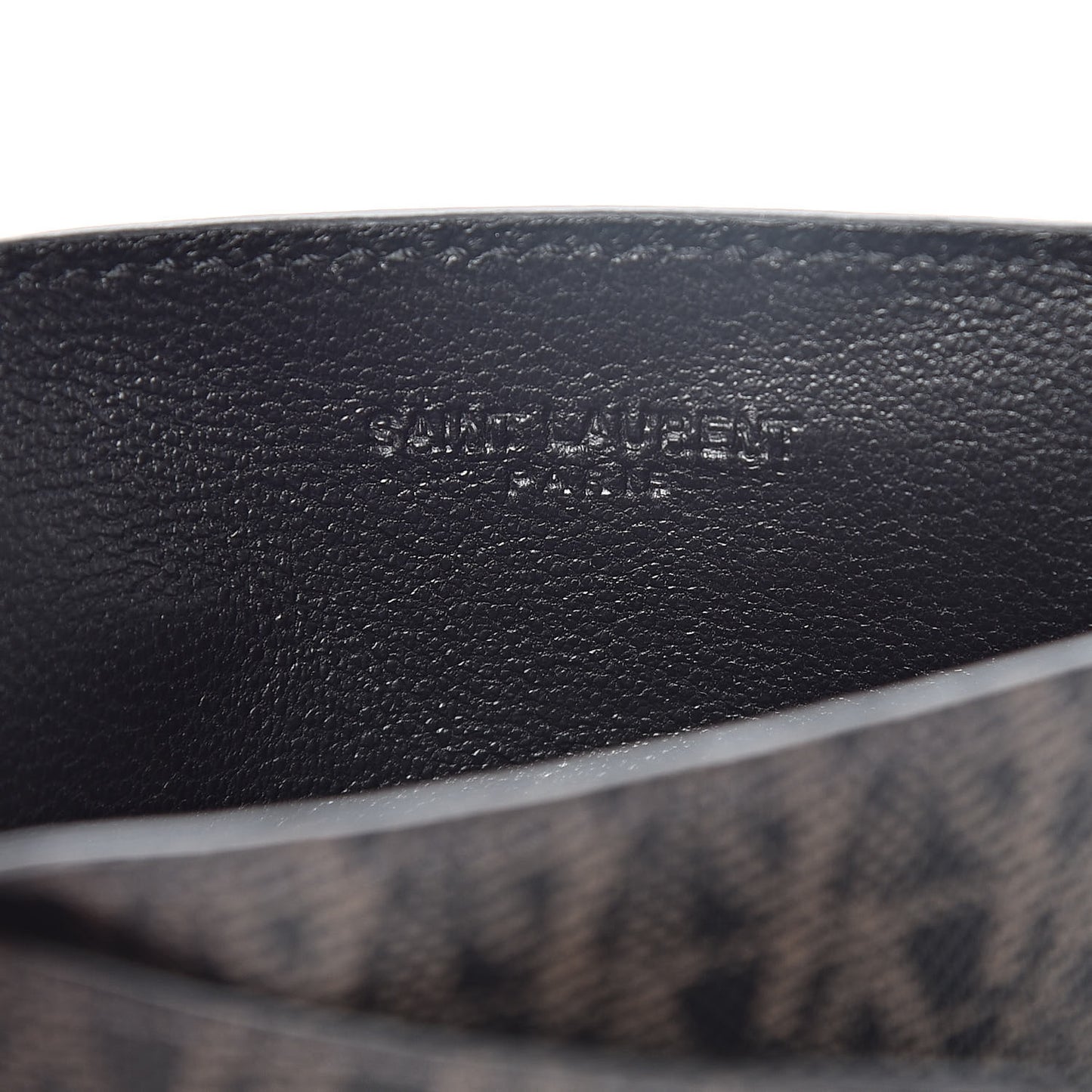 Classic Toile Monogram Fragments Pouch Black Lino