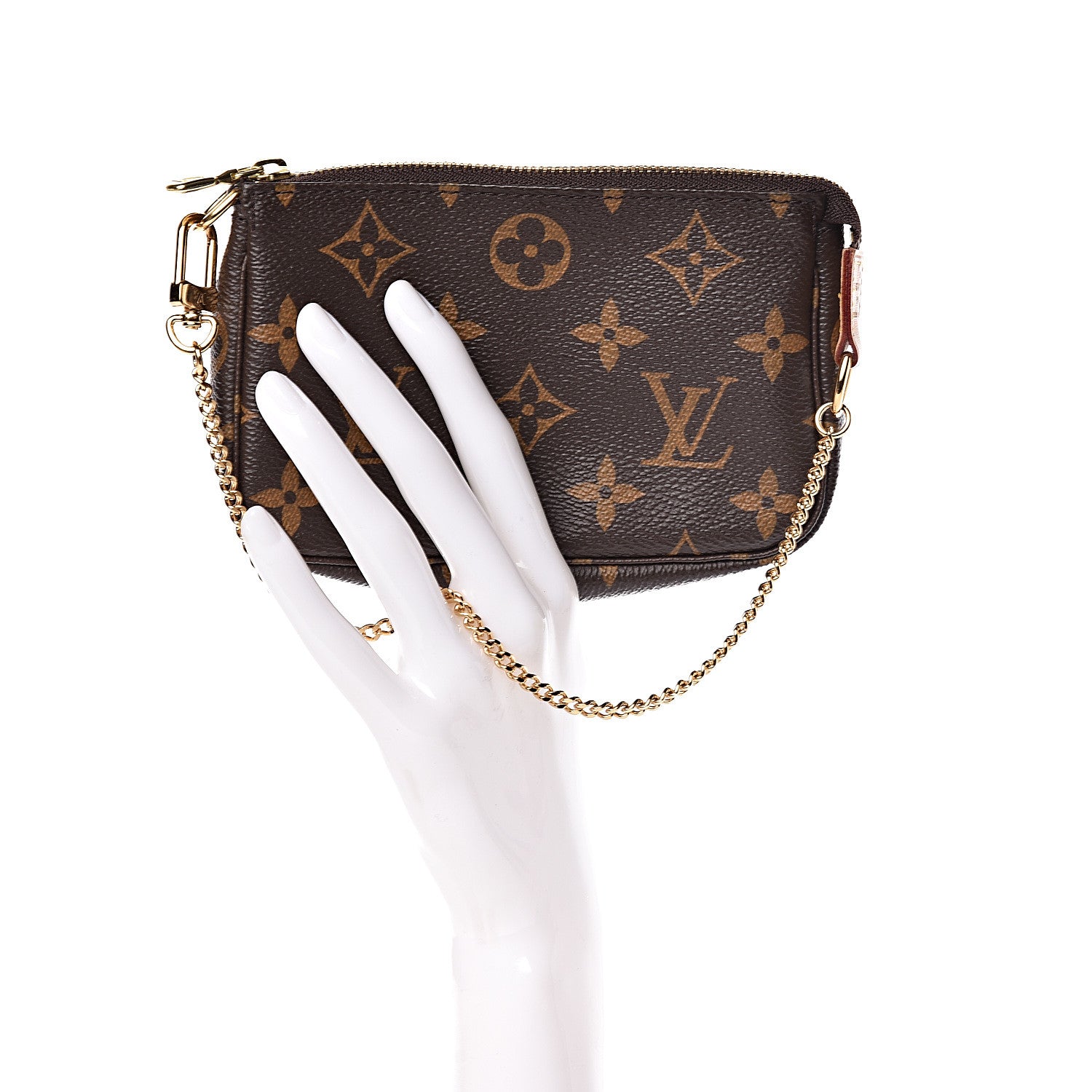 Louis Vuitton Monogram Mini Pochette Accessories 2 of 8