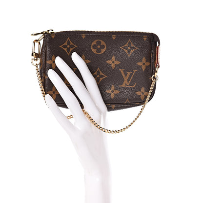 Louis Vuitton Monogram Mini Pochette Accessories 2 of 8
