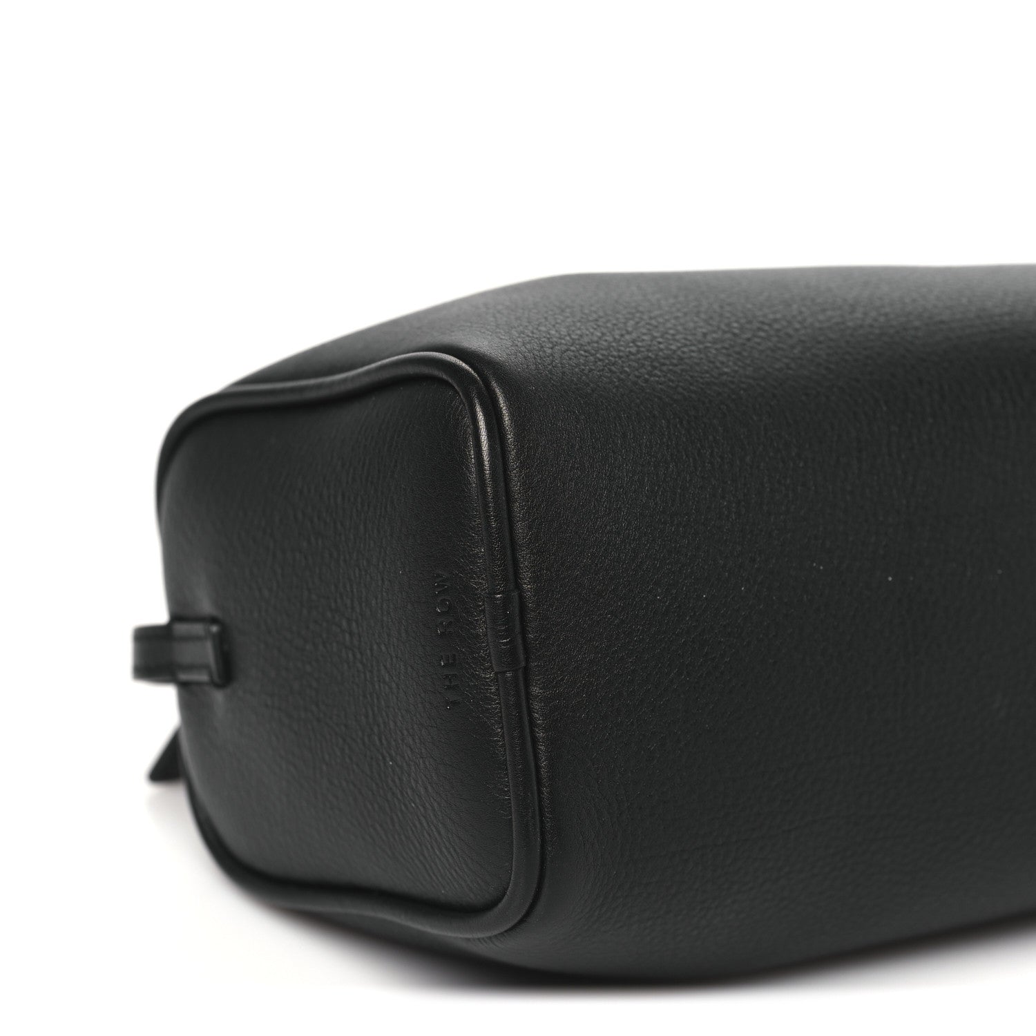 The Row Grained Calfskin 90's Bag Black 8 of 9