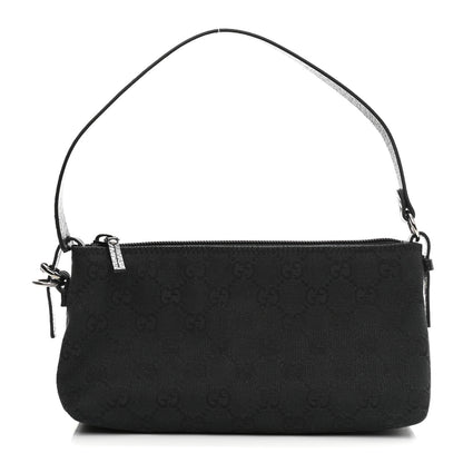 Gucci Monogram Pochette Black 1 of 10
