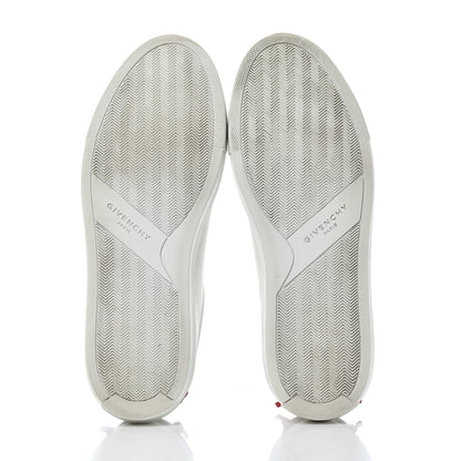 Givenchy Calfskin Womens Urban Street Sneakers 38 White Red 5 of 19