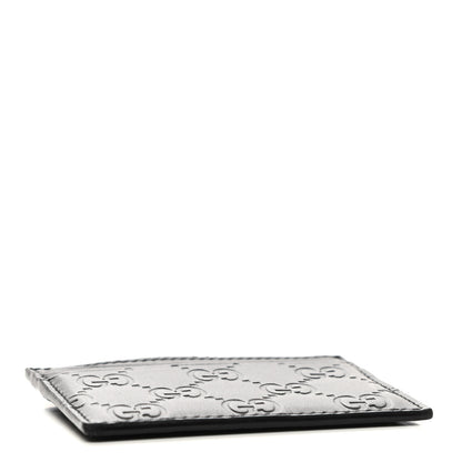 Gucci Guccissima Card Holder Black 4 of 6