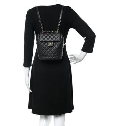Chanel Quilted Small Urban Spirit Backpack Black 2 of 10