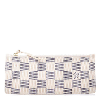 Louis Vuitton Damier Azur Josephine Wallet Zippered Insert 1 of 6