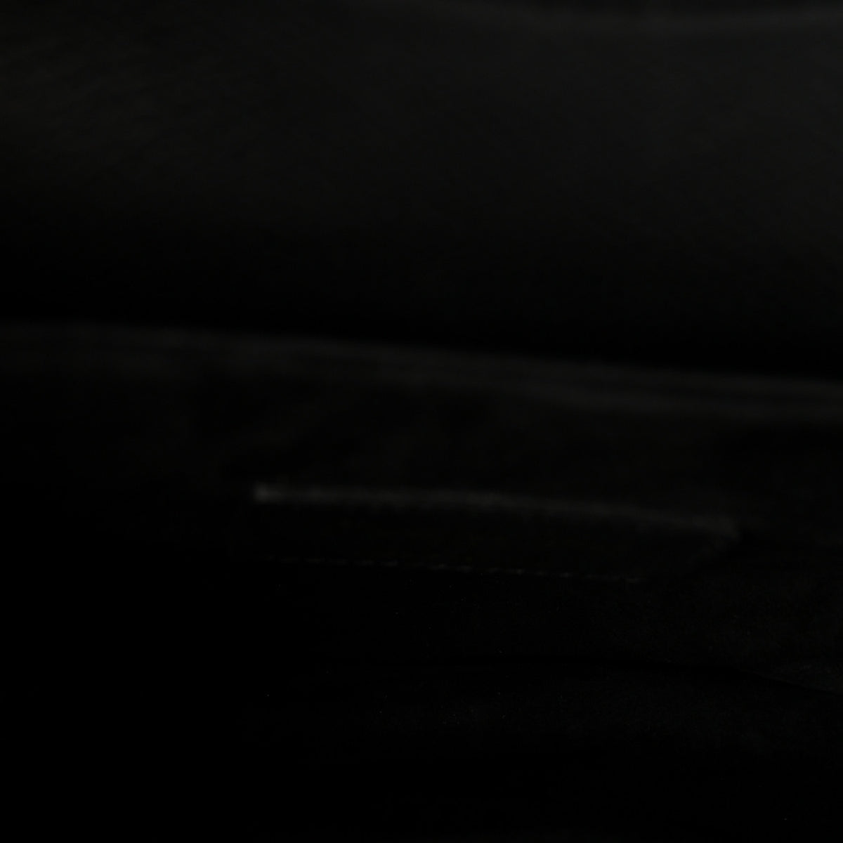 Grained Calfskin Mini Saddle Bag Black