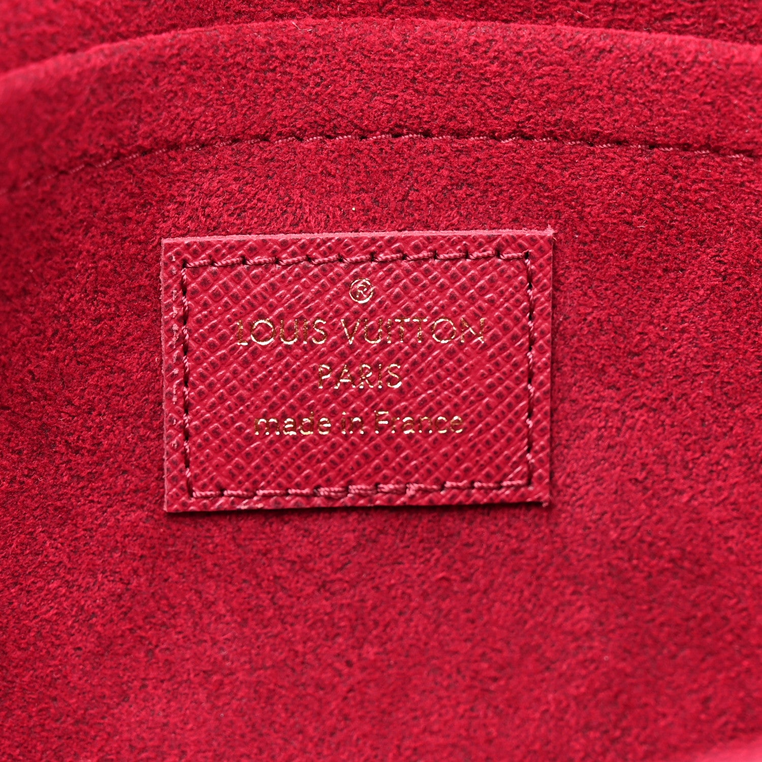 Louis Vuitton Monogram Pochette Felicie Chain Wallet Fuchsia 7 of 11