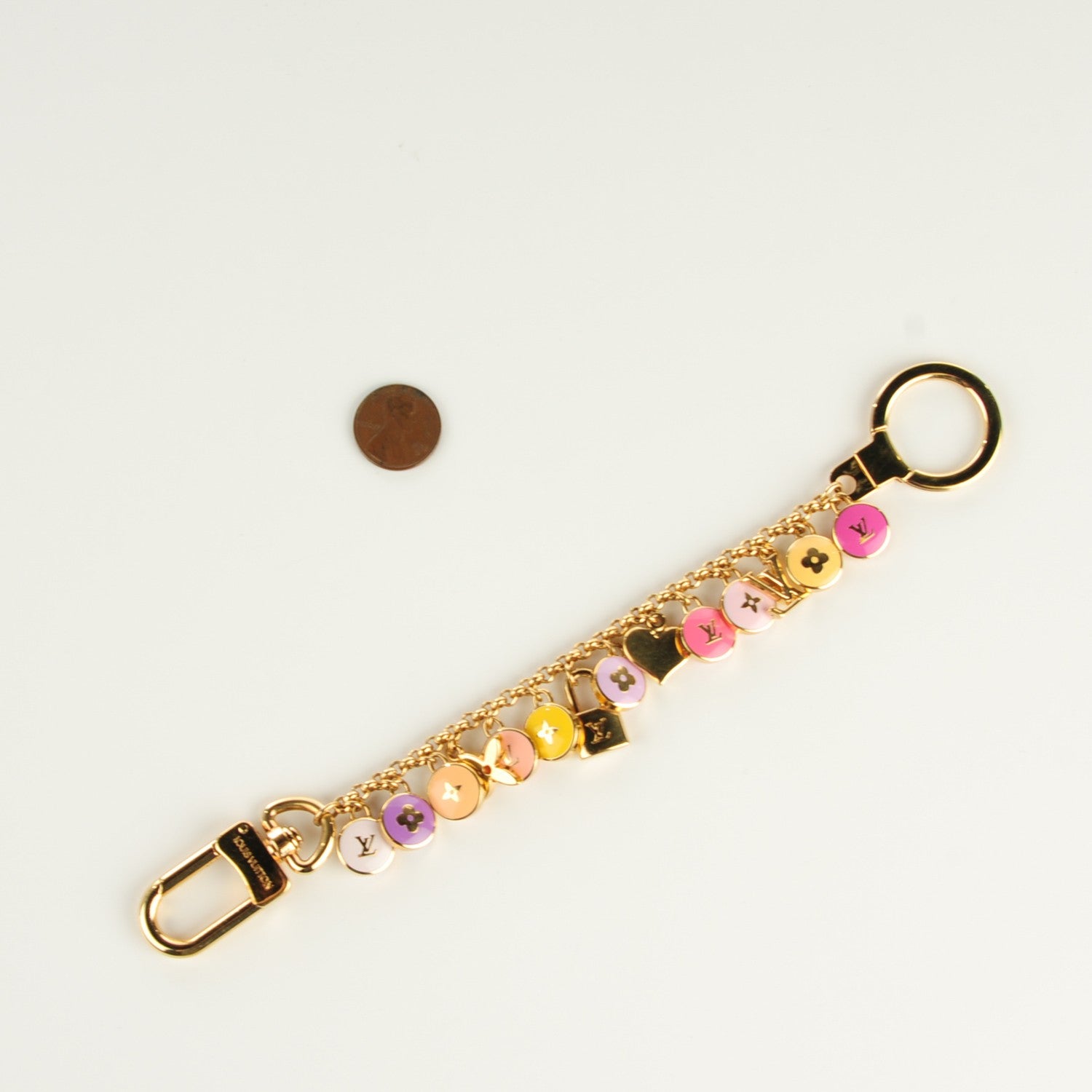 Louis Vuitton Pastilles Key Chain Bag Charm Multicolor 2 of 4