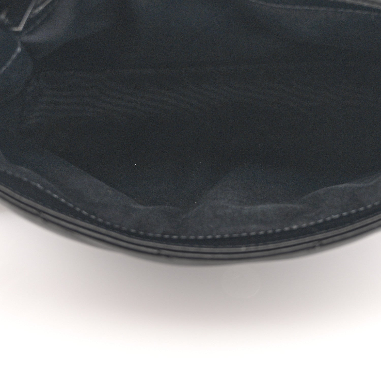 Saint Laurent Calfskin Y Quilted Monogram Monochrome Medium Loulou Chain Satchel Black 5 of 12