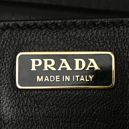 Prada City Calf Saffiano Cahier Bag Black 6 of 9