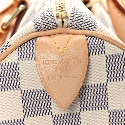 Louis Vuitton Damier Azur Speedy 30 7 of 11