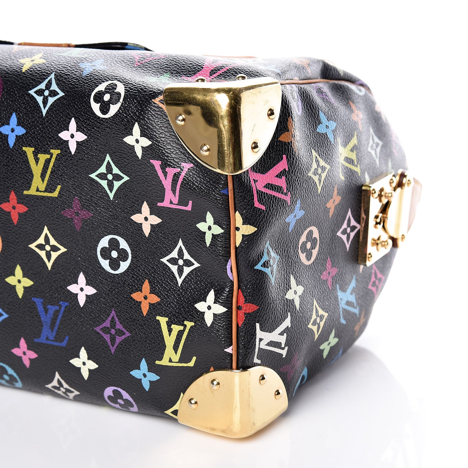 Louis Vuitton Monogram Multicolor Speedy 30 Black 8 of 25