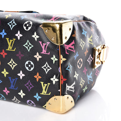 Louis Vuitton Monogram Multicolor Speedy 30 Black 8 of 25