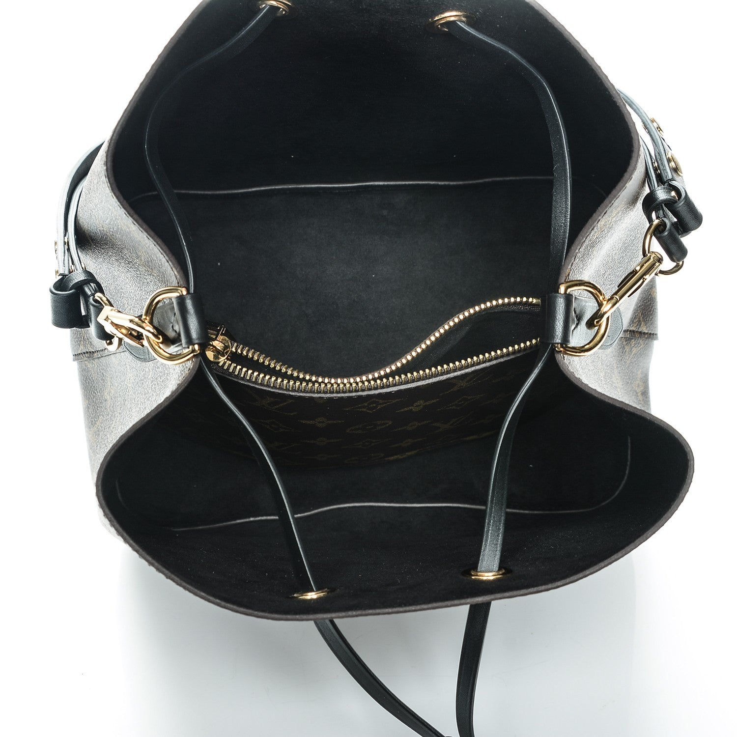Louis Vuitton Monogram Neonoe MM Black 5 of 6