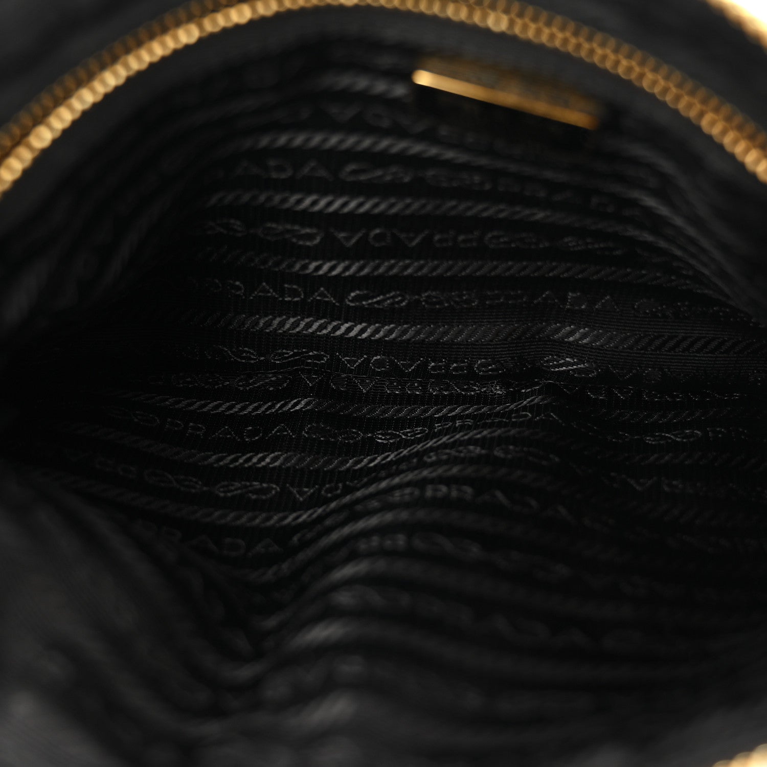 Prada Re-Nylon Saffiano Pouch Black 5 of 11