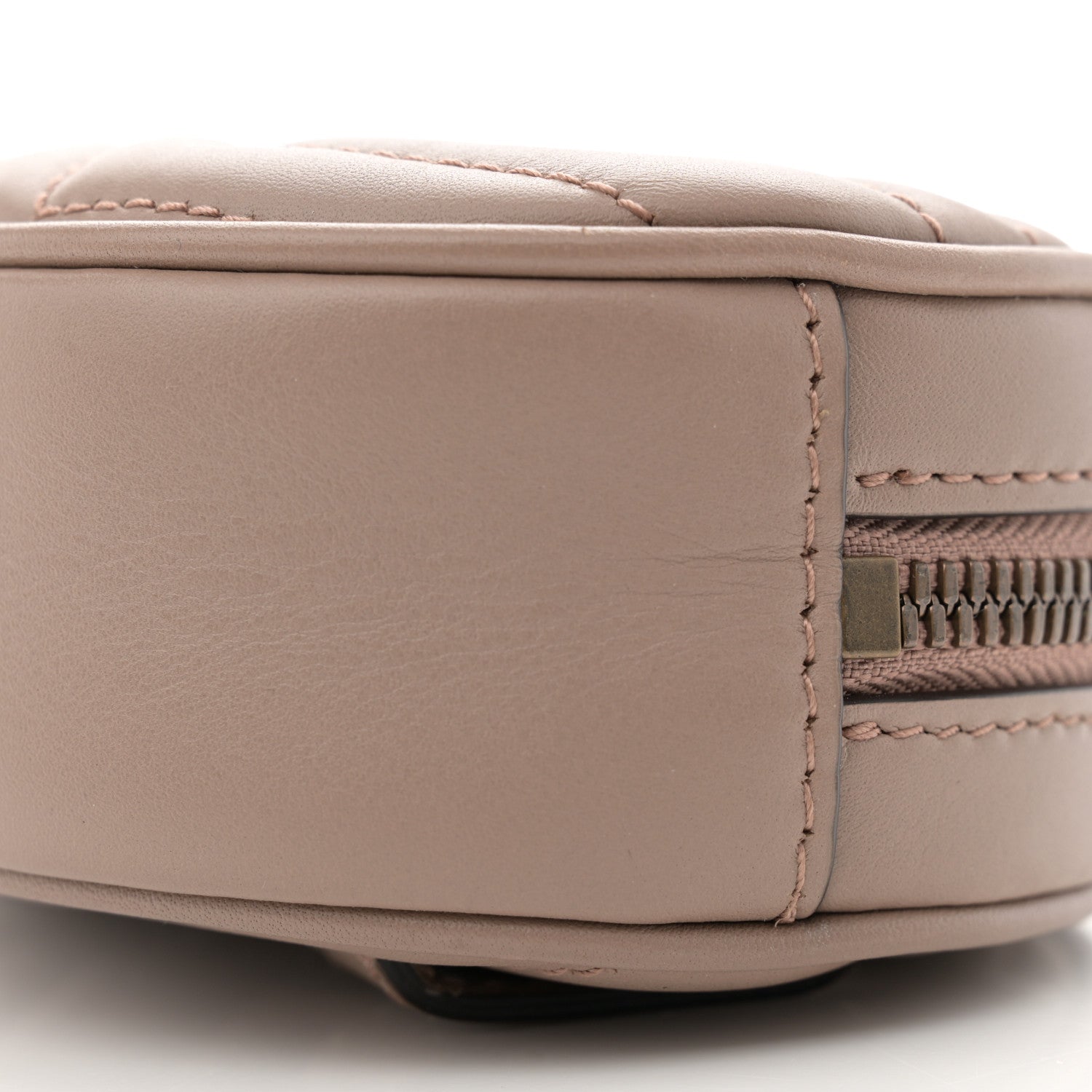Gucci Calfskin Matelasse GG Marmont Belt Bag 85 34 Porcelain Rose 10 of 10