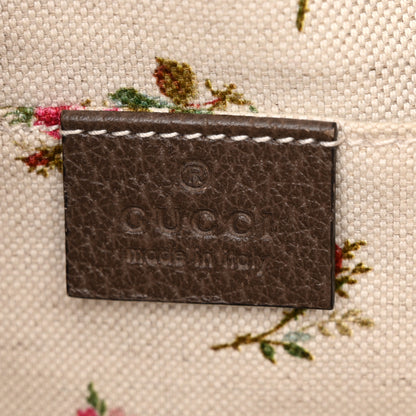 Gucci GG Supreme Monogram Web Neo Vintage Shoulder Bag Beige New Acero Crop 6 of 14