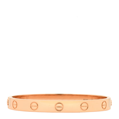 Cartier 18K Pink Gold LOVE Bracelet 15 2 of 5
