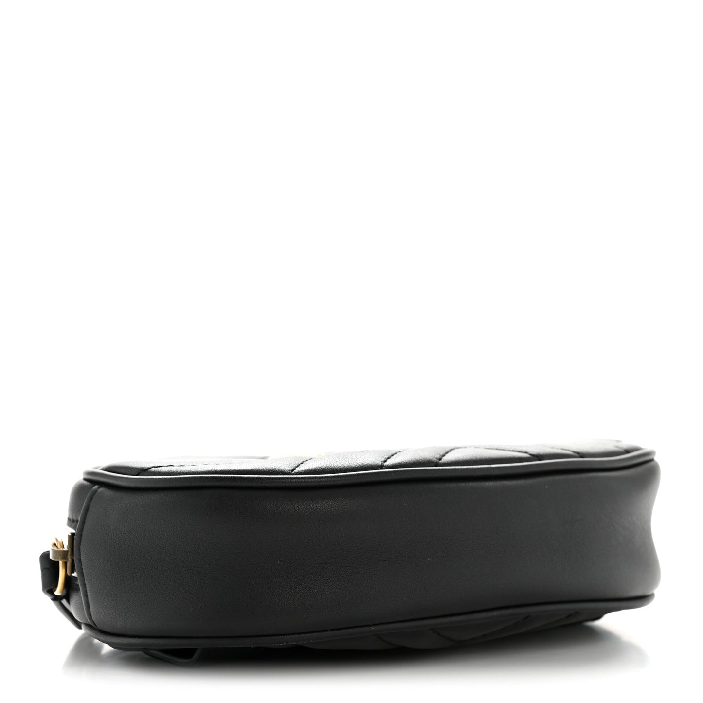 Calfskin Matelasse GG Marmont Belt Bag 85 34 Black