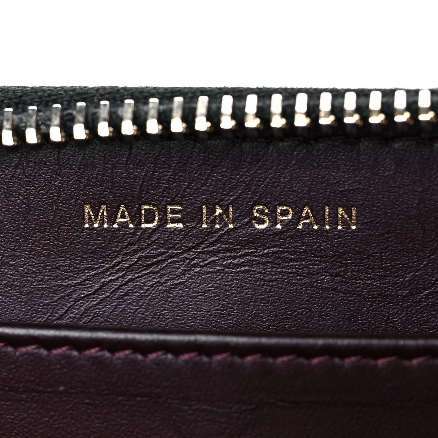 Caviar Quilted Large Gusset Zip Around Wallet Black