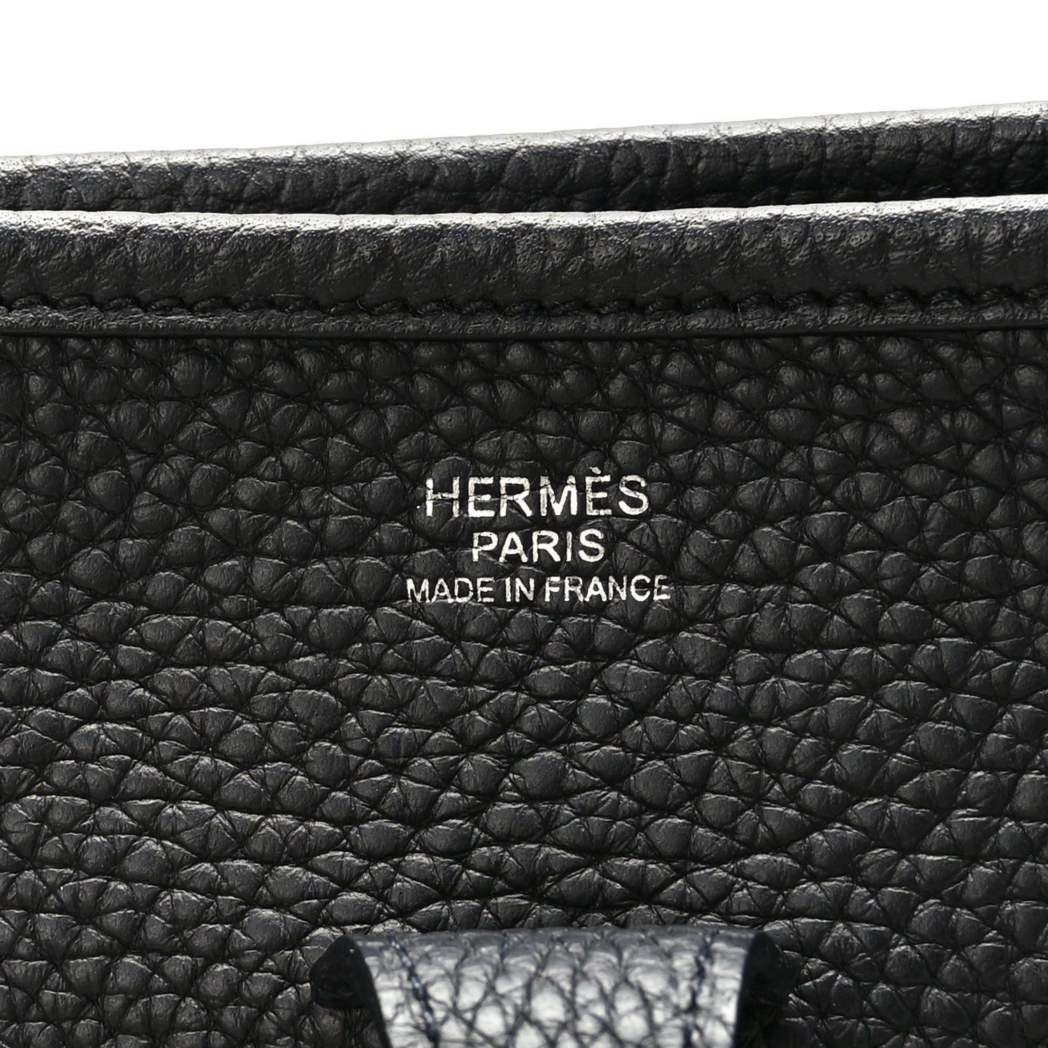 Hermes Taurillon Clemence Evelyne III PM Black 7 of 9