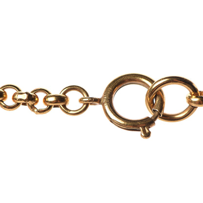 Chanel CC Pendant Necklace Gold 6 of 7