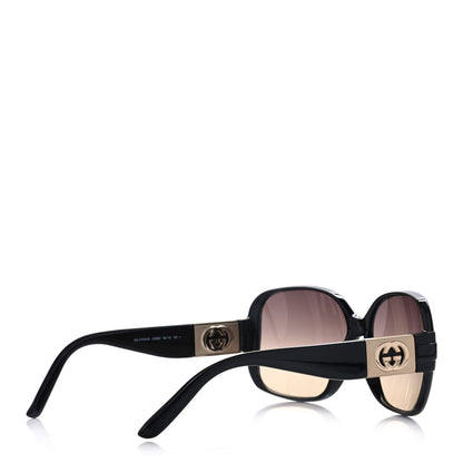 Gucci Acetate Oversize Square Frame Sunglasses GG3170 Black 4 of 7