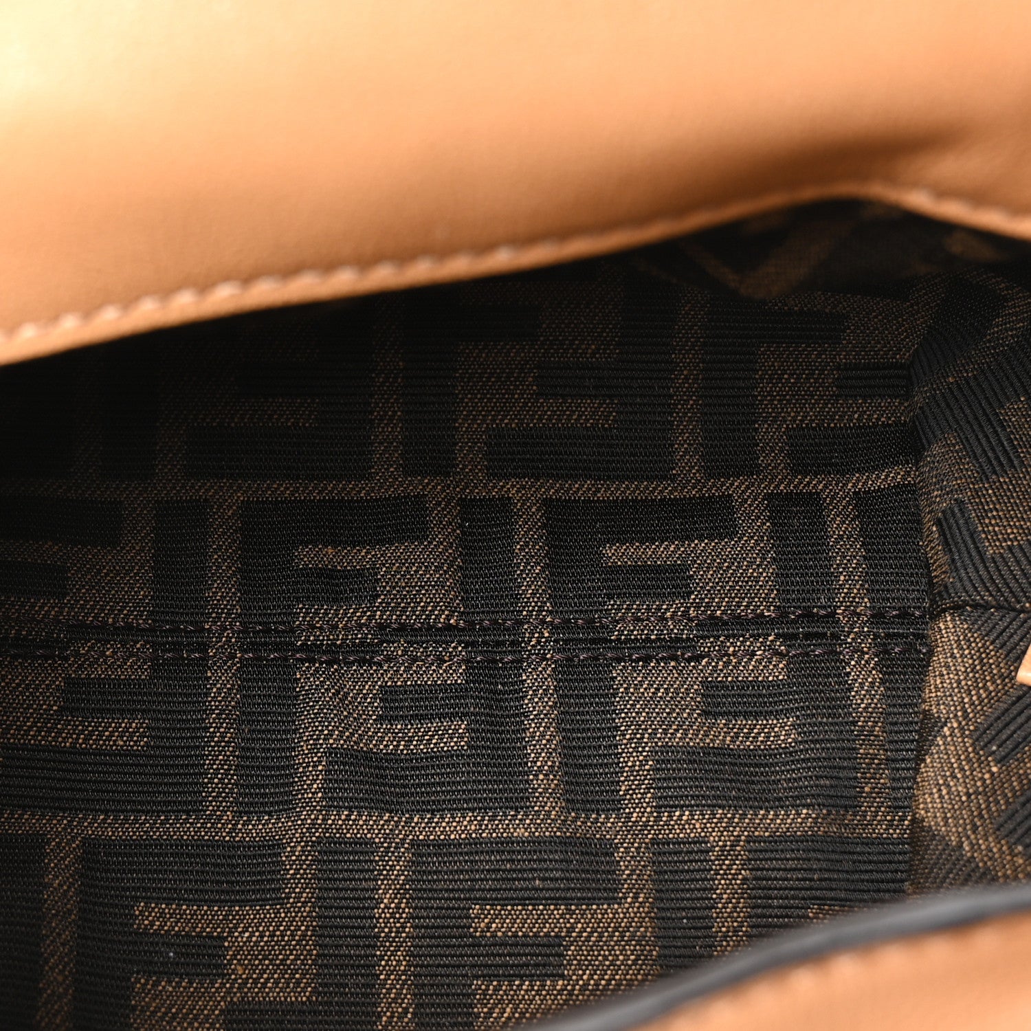 Fendi Calfskin Mini Spy Dark Honey 5 of 10
