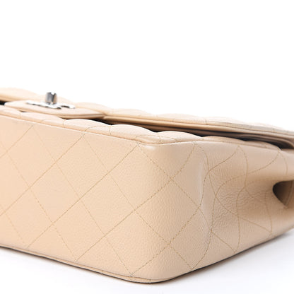 Chanel Caviar Quilted Jumbo Double Flap Beige Clair 9 of 20