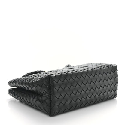 Bottega Veneta Nappa Intrecciato Medium Andiamo Shoulder Bag Black 4 of 8