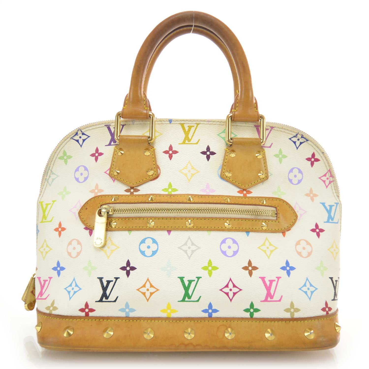 Louis Vuitton Monogram Multicolor Alma White 1 of 10