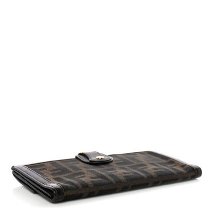Fendi Zucca Continental Wallet Tobacco 4 of 11