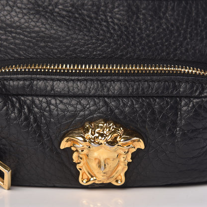 Versace Calfskin Palazzo Medusa Belt Bag Black 14 of 15