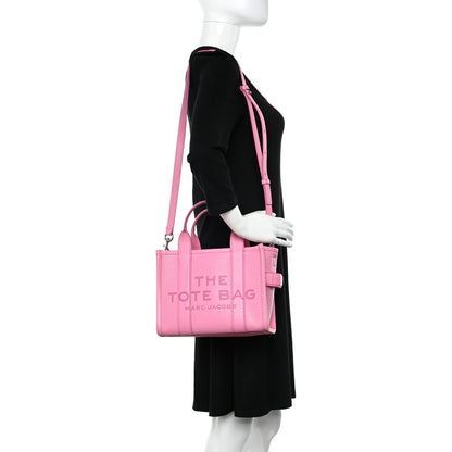 Marc Jacobs Grained Calfskin Small The Tote Bag Candy Pink 4 of 10