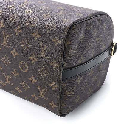 Louis Vuitton Monogram My World Tour Speedy Bandouliere 30 Black 12 of 12