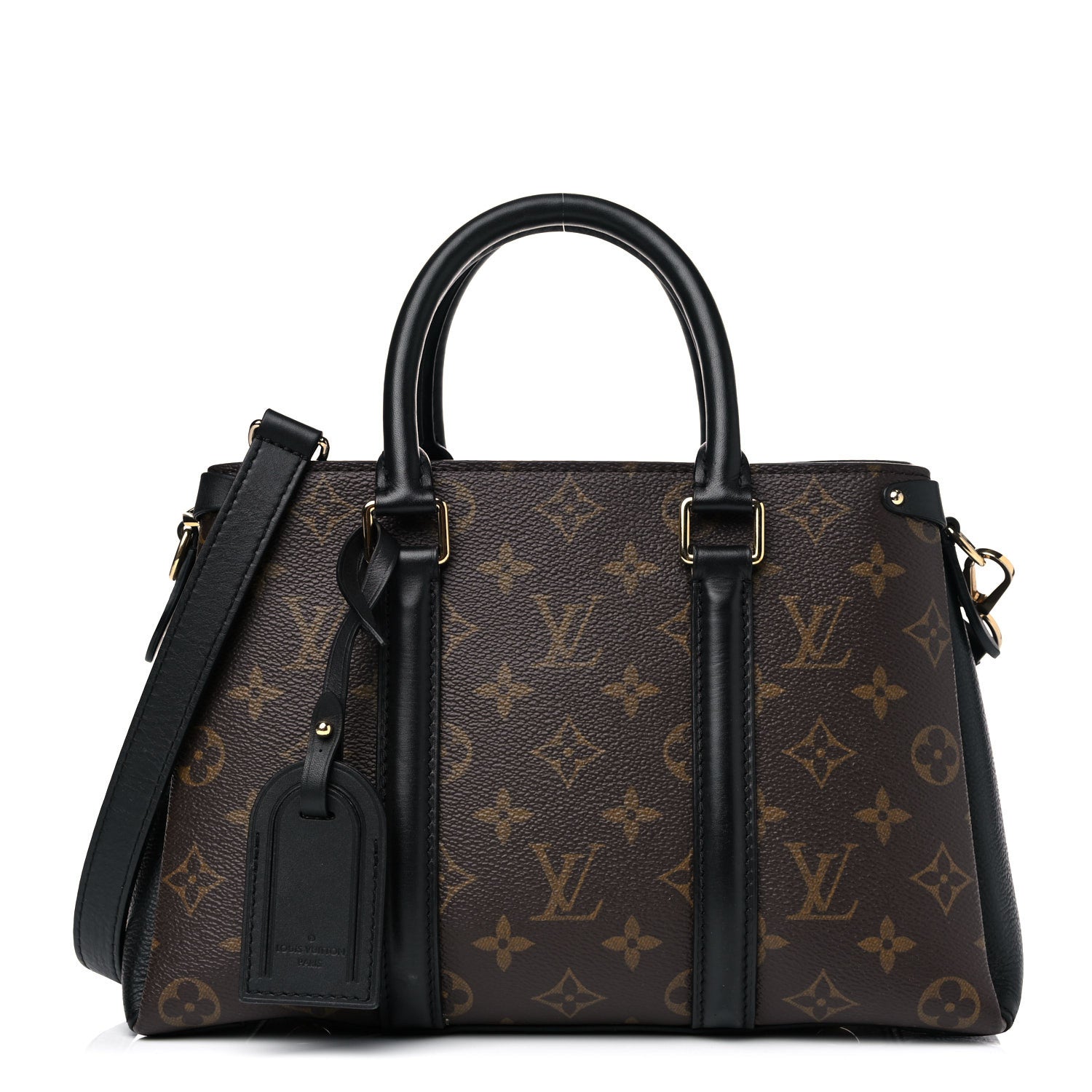 Louis Vuitton Monogram Soufflot BB Black 1 of 8