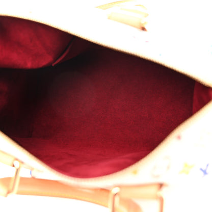 Louis Vuitton Monogram Multicolor Speedy 30 White 5 of 12