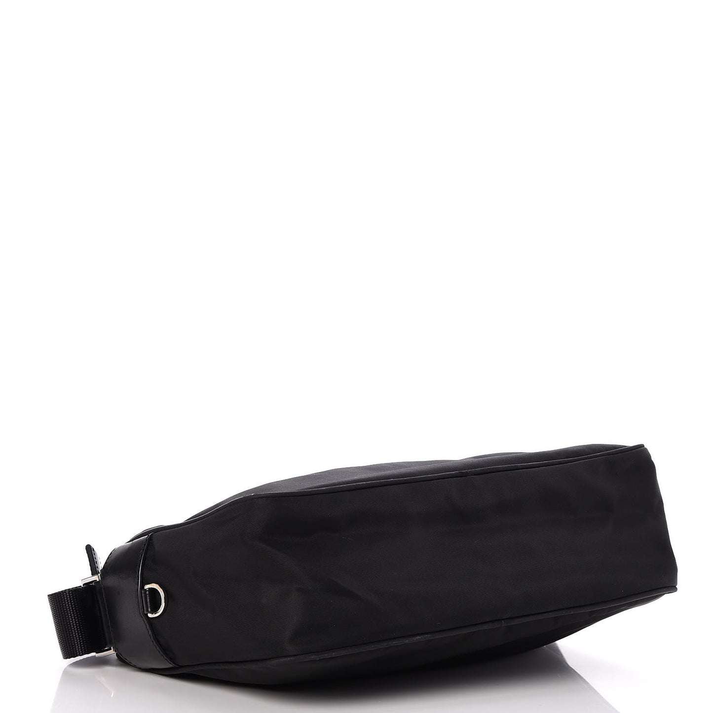 Nylon Vela Messenger Bag Black