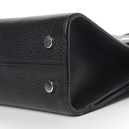 Christian Dior Grained Calfskin Mini Diorever Flap Black 14 of 17