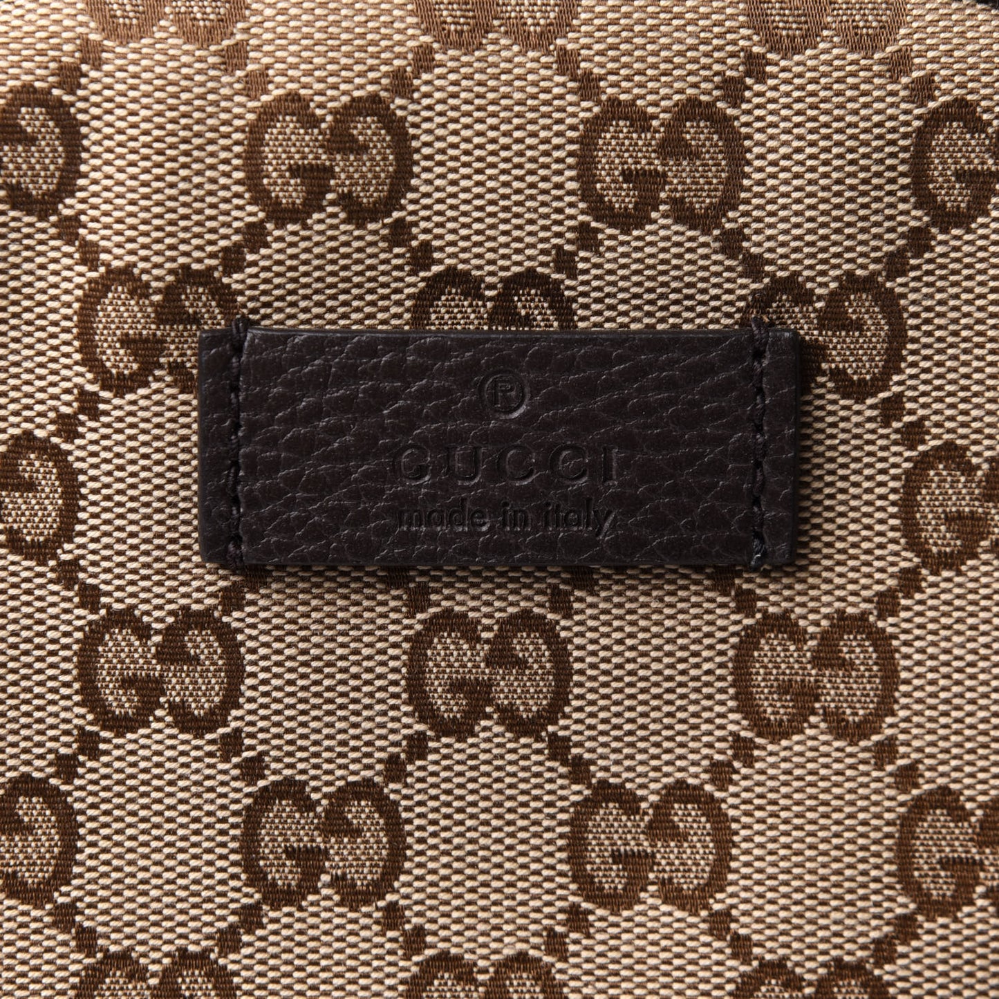 GG Monogram Travel Backpack Dark Brown