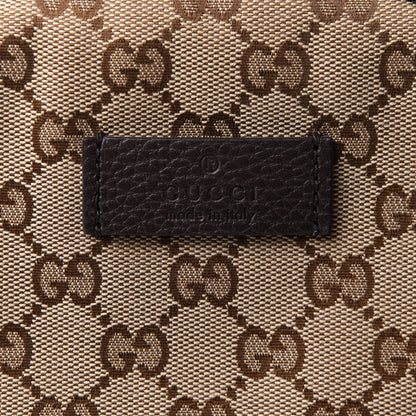 Gucci GG Monogram Travel Backpack Dark Brown 8 of 10