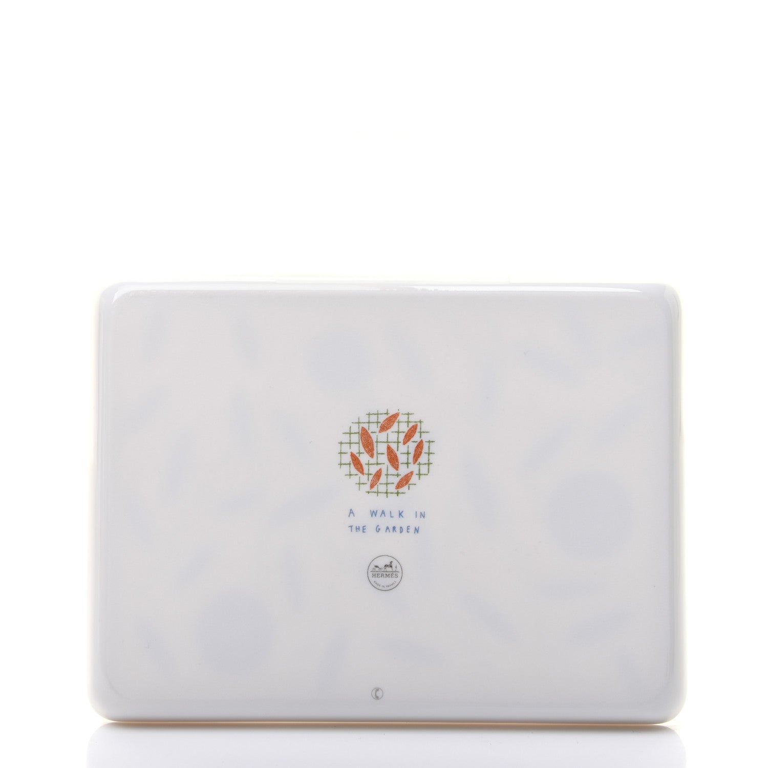 Hermes Porcelain Small A Walk In The Garden Tray 3 of 6