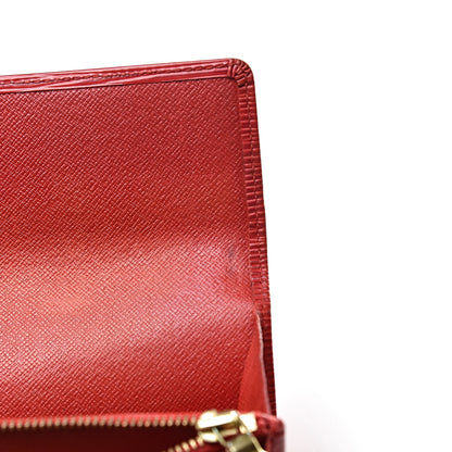Louis Vuitton Epi Sarah Wallet Coquelicot 13 of 18